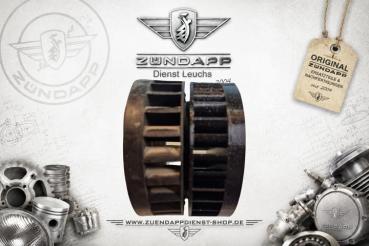 Preview: Zündapp Lüfterrad / Gebläserad Nachbau – 267-07.707 – 4 Loch Befestigung M5x12